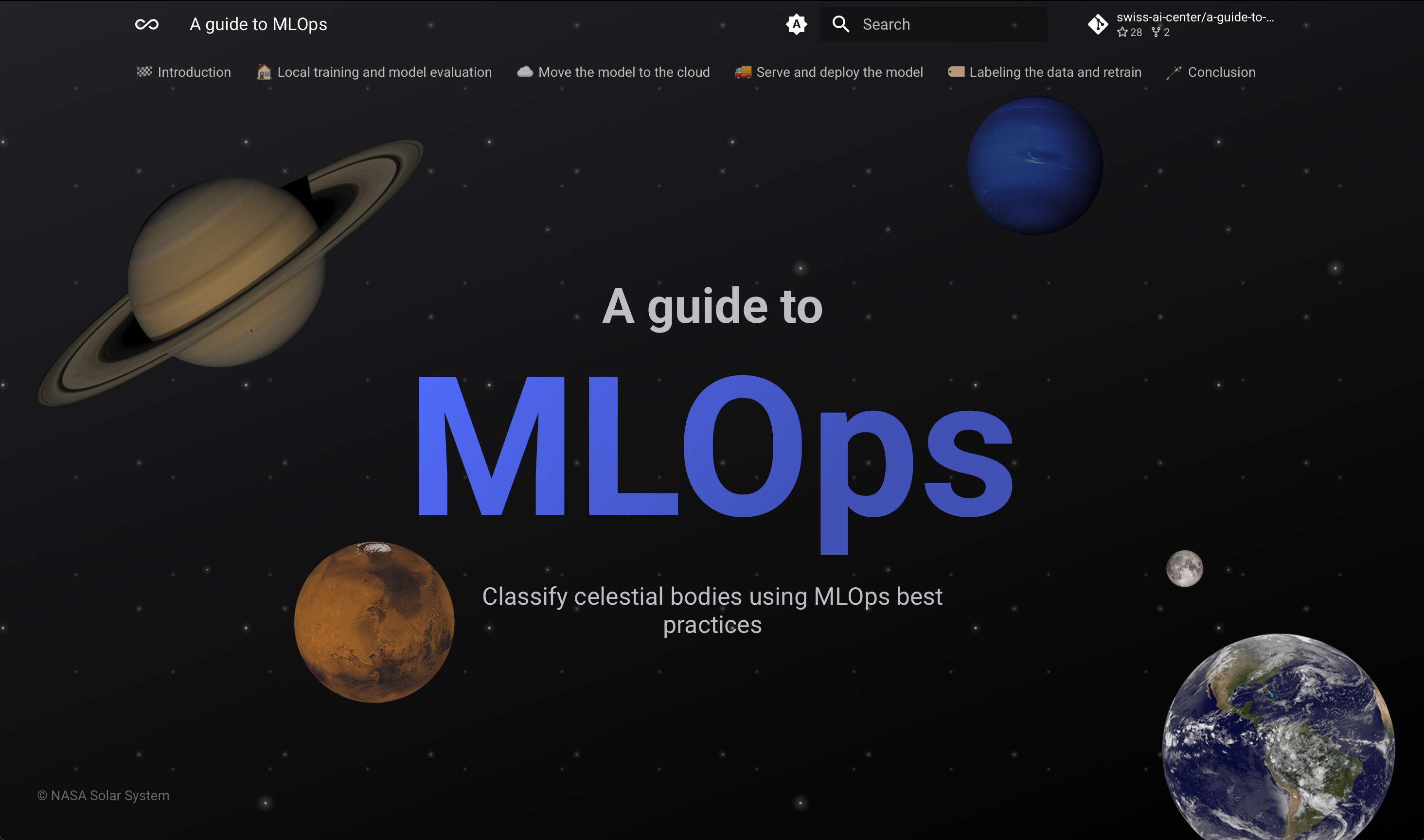 mlops guide homepage